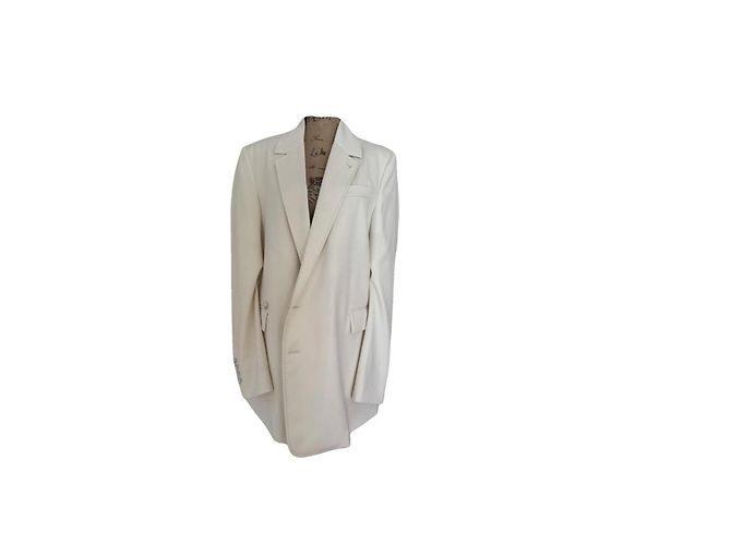Off-White Blazer Ann Demeulemeester Weiß