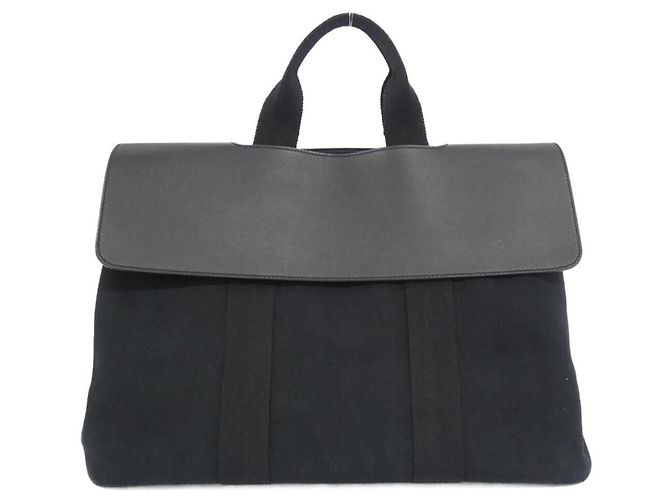 Hermès Hermes Valparaiso MM Handtasche Schwarz