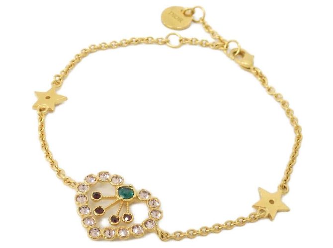 Bracciale charm Christian Dior Multicolore D'oro