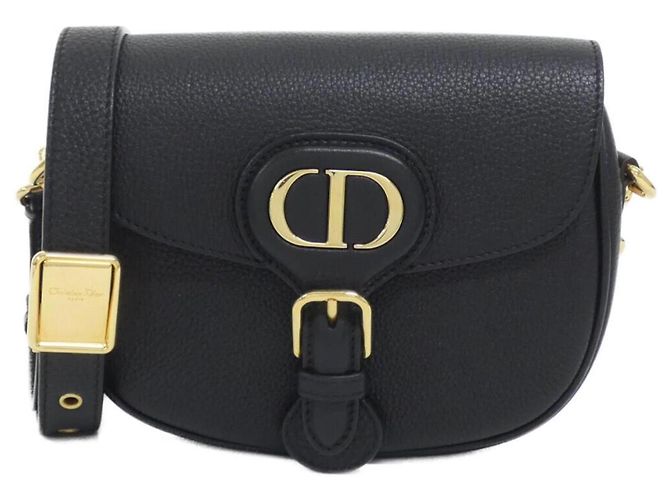 Borsa a tracolla piccola Christian Dior Bobby Nero