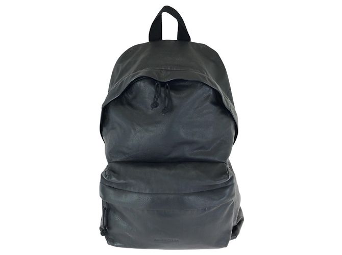 BALENCIAGA Explorer Black Leather Backpack