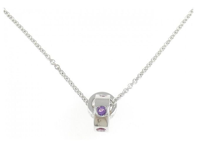 Bulgari Collar de oro blanco Bvlgari