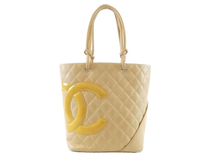 Bolsa Chanel Cambon Line 25167 Bege