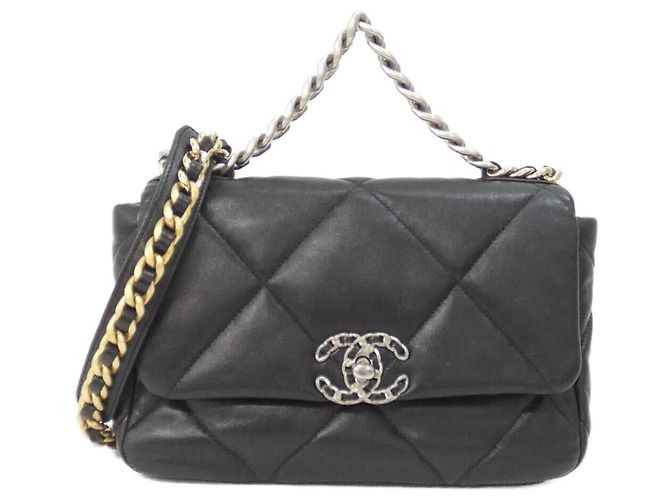 Borsa a Spalla Chanel 19 AS1160 Nero