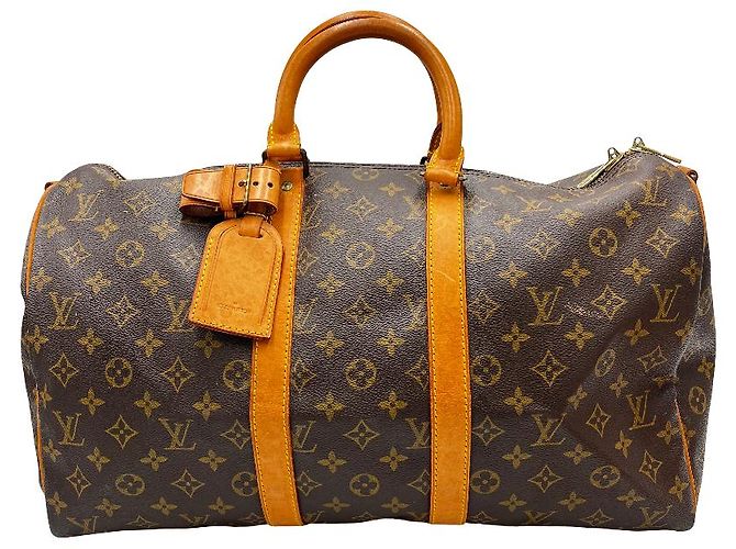 Louis Vuitton Keepall Monogram Canvas 45 Marron