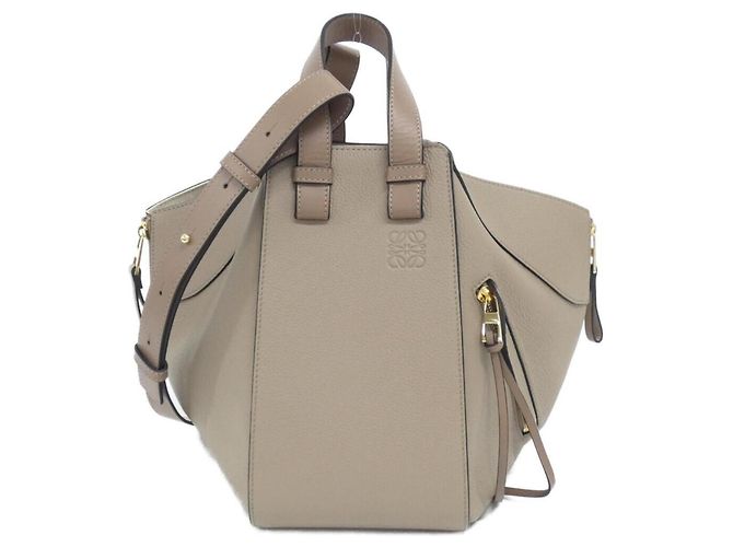 Borsa a tracolla compatta Hammock Loewe Sabbia 