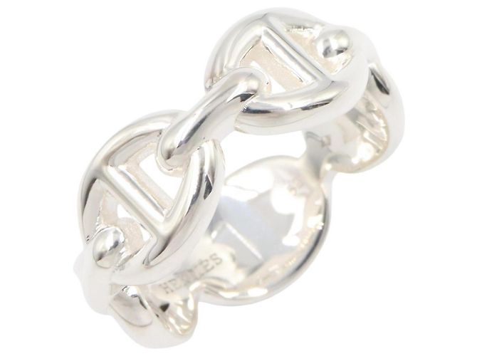 Ring Hermès Anello Chaine d'Ancre Enchainée PM Hermes Argento