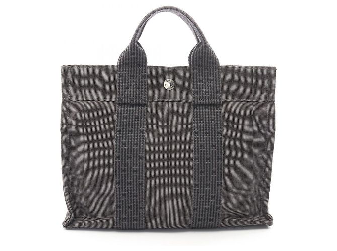 Hermès Borsa Tote Hermes Herline PM Marrone