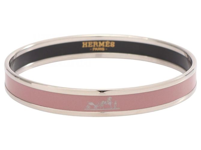 Hermès Bracciale Hermes HERMES Email PM Argento Rosa 