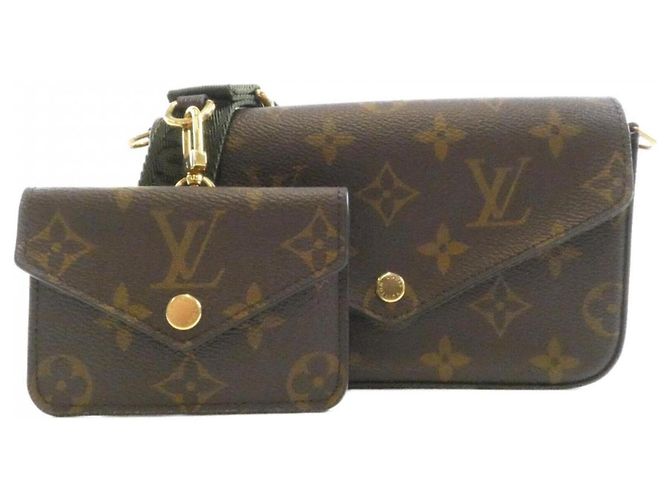 Louis Vuitton Monogram Multi Pochette Felicie Marrone Cachi