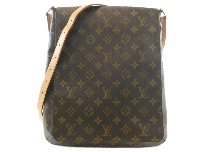 Bolsa de Ombro Louis Vuitton Monogram Musette Marrom
