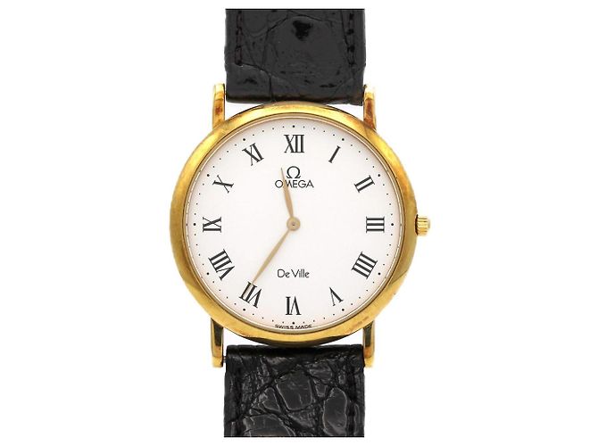 Relógio Omega De Ville YG 195.2378 Quartz