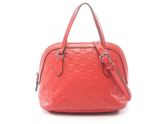 Borsa 2-Way Gucci Guccissima Rosso