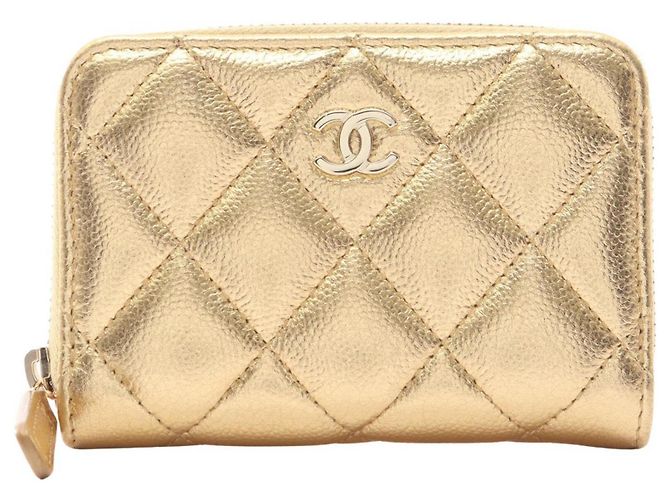 Monedero con cremallera Chanel Classic