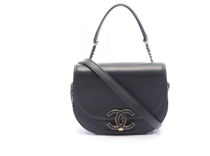 Borsa a Spalla 2-Way Matelassé Chanel Nero