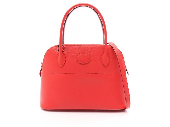 Hermès Bolso 2-Way Hermes Bolide 27 Rouge Tomato Roja