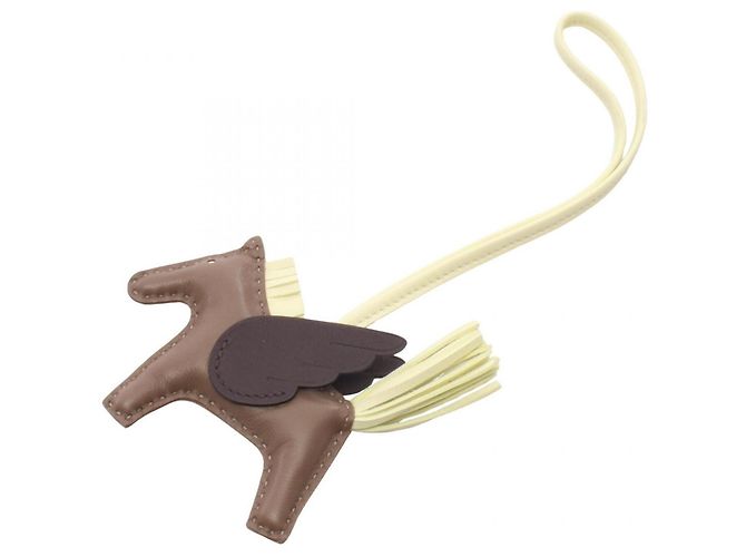 Hermès Charm Hermes Rodeo Pegasus PM Marrone Giallo 