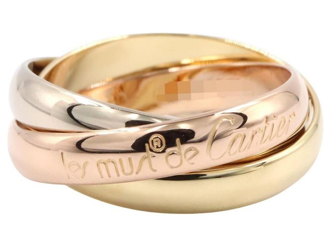 Anello Trinity Cartier Argento D'oro