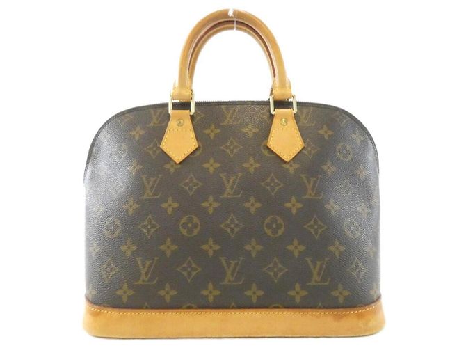 Bolsa Louis Vuitton Monogram Alma PM Marrom