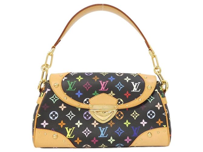 Borsa Louis Vuitton Multicolor Beverly MM Nero