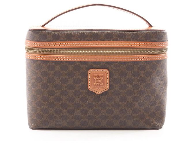 Céline Bolsa Celine Macadam Marrom