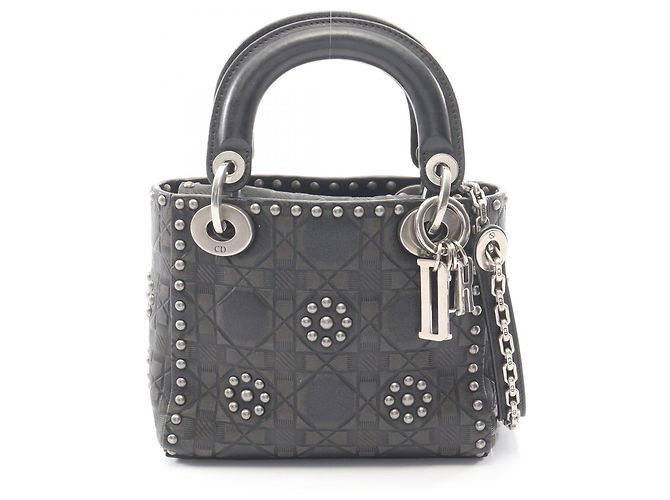 Bolsa 2-Way Christian Dior Dior Lady Mini Preto