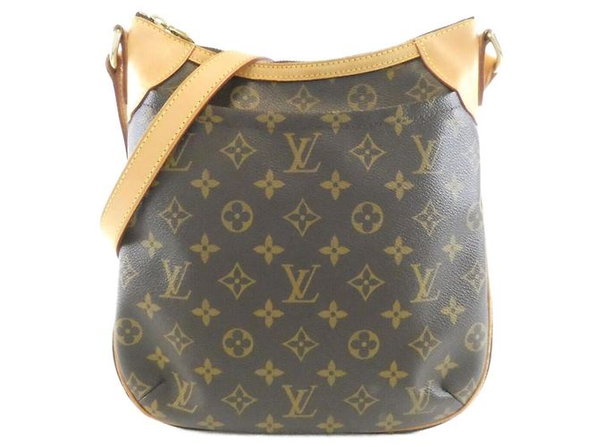 Bolsa de Ombro Louis Vuitton Monogram Odeon PM M56390 Marrom