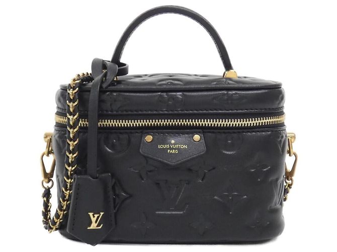 Louis Vuitton Monogram Vanity Coussin PM Handtasche Schwarz