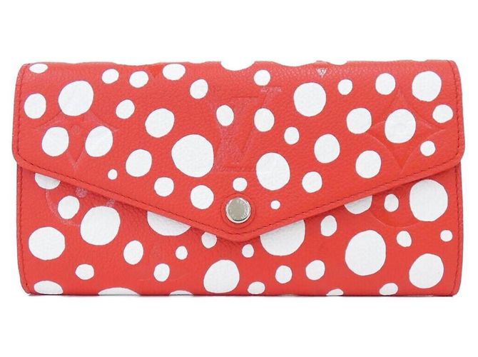 Cartera Sarah en Monogram Empreinte Louis Vuitton Roja