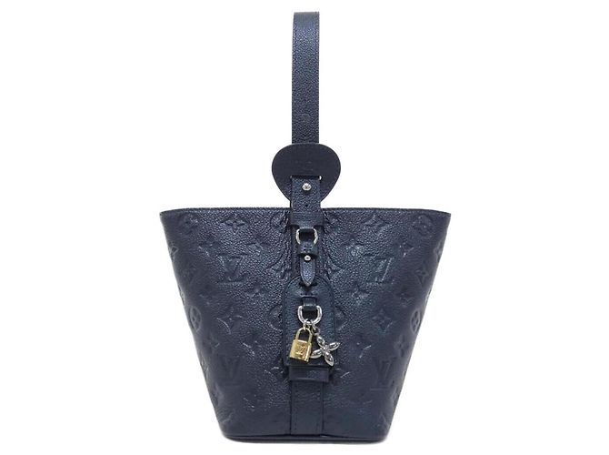 Bolsa Louis Vuitton Monogram Empreinte All-in-BB Azul
