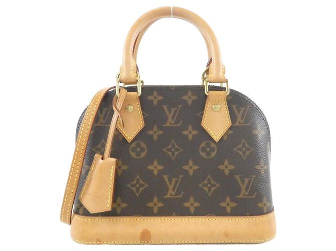 Bolsa Louis Vuitton Monogram Alma BB Marrom