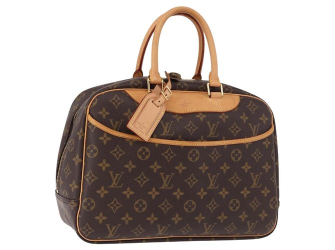 LOUIS VUITTON Bolsa Monogram Deauville M47270 LV Auth 191464V
