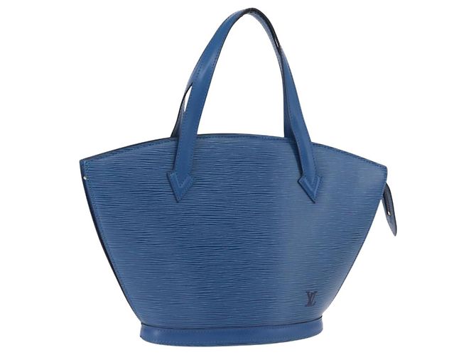 LOUIS VUITTON Epi Saint Jacques Shoulder Bag Blue M52275 LV Auth BA14366A Bleu