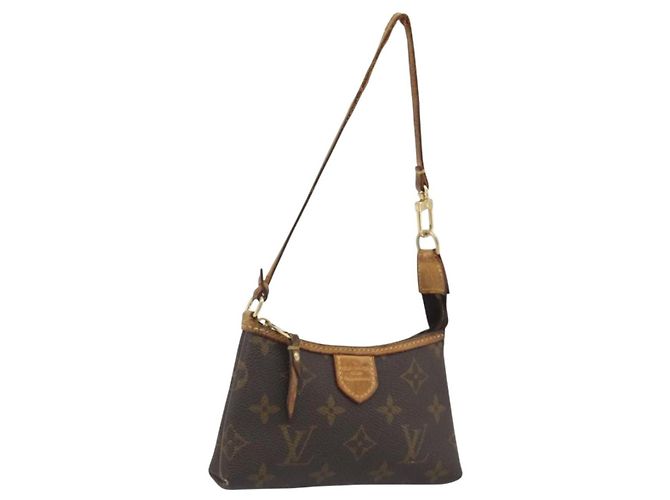 LOUIS VUITTON Monogram Mini Pochette Delight Full Pouch M40309 LV Auth 192999 Monogramma