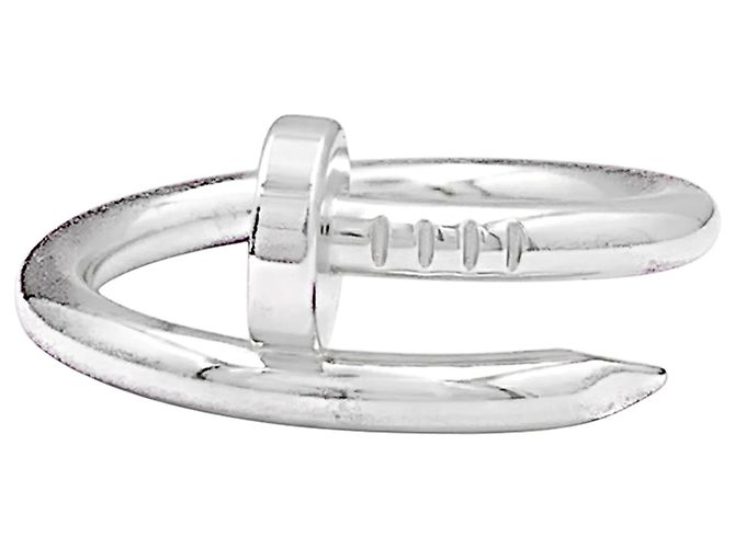 Cartier Ring, "Juste un Clou", Weißgold, klassisches Modell.