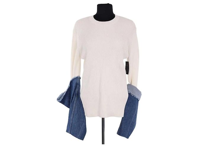 JW Anderson Top ecru Crudo