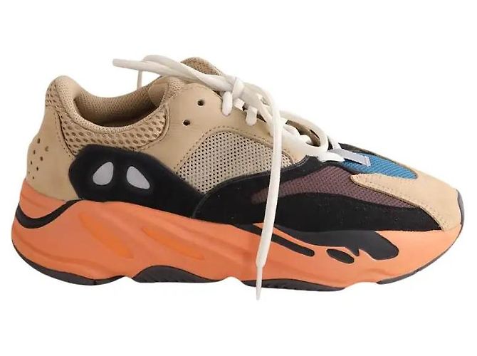 Sneakers Yeezy 700 in pelle multicolore