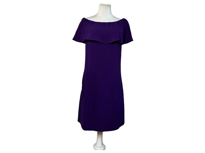Vintage Miu Miu Baumwollkleid Lila M