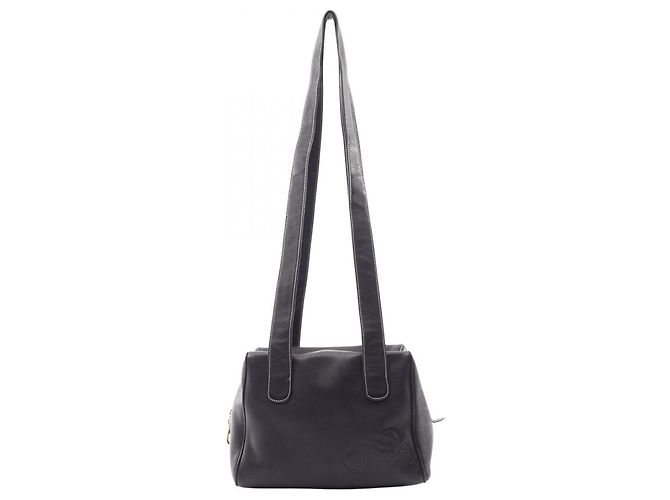 Borsa a Spalla Loewe Anagram Blu navy