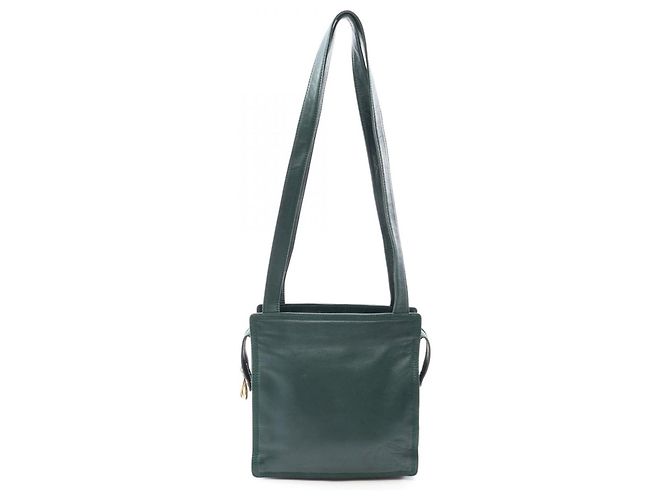 Loewe Anagram Tote Bag - Grünes Leder