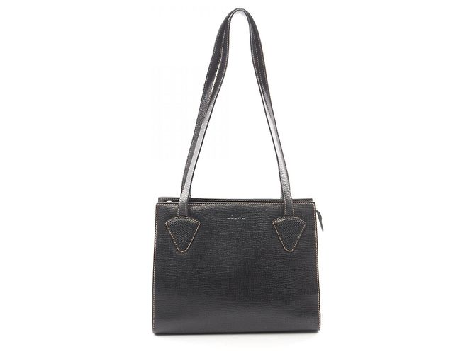 Borsa Tote in pelle nera Loewe Nero