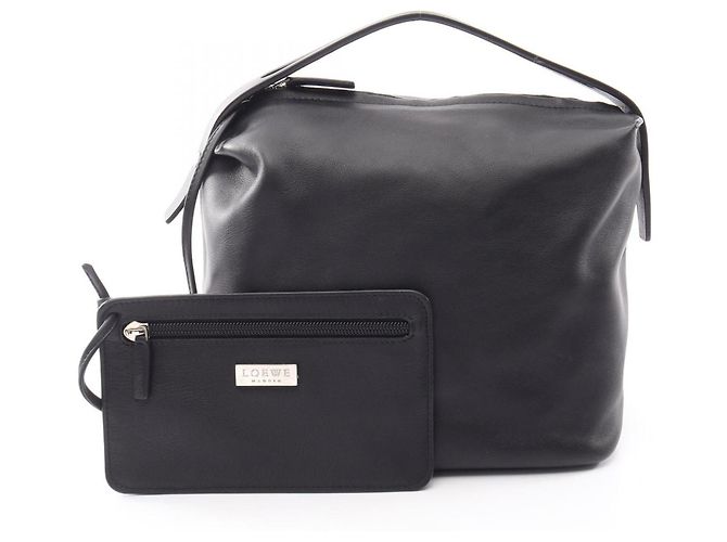 Loewe Handtasche aus schwarzem Leder