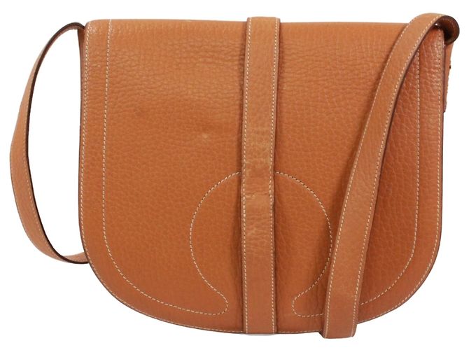 Hermès Bolsa de Ombro HERMES Gallopard Bege