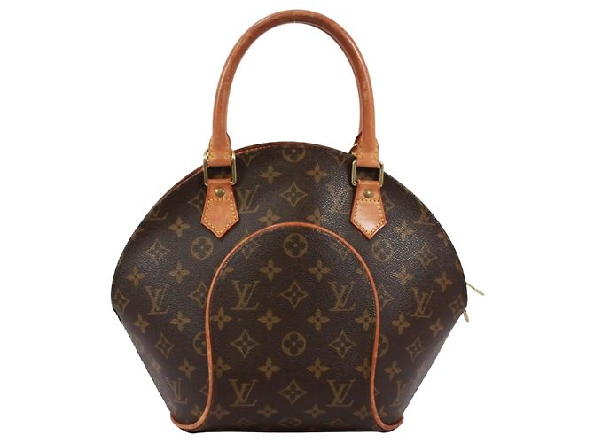 Sac à main Louis Vuitton LV Ellipse PM Marron Monogramme