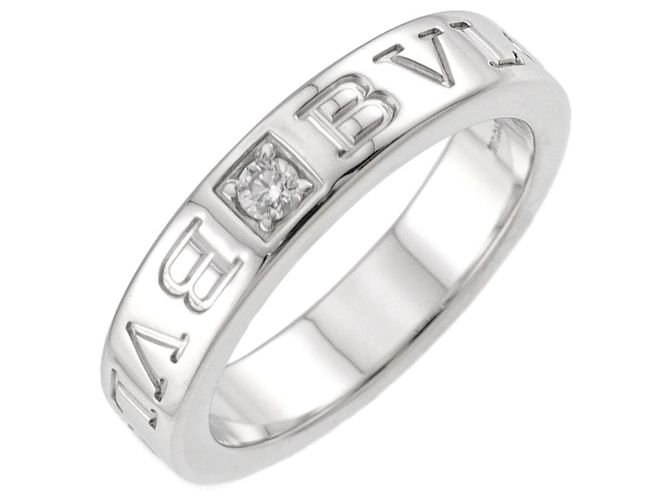 Bulgari Bvlgari B-ZERO1 Essential Ring aus Weißgold Golden 