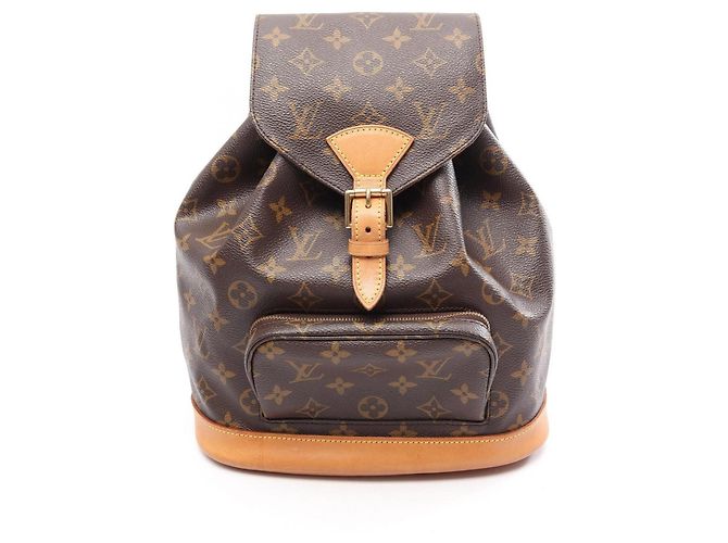 Mochila/Bolsa Louis Vuitton Montsouris MM Marrom