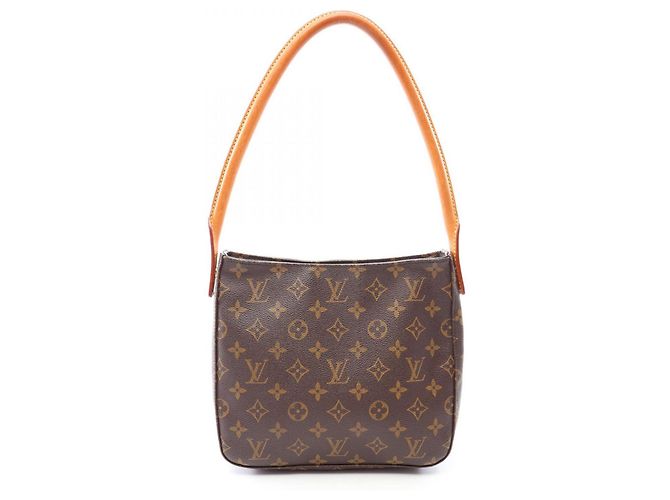 Borsa a Spalla Louis Vuitton Looping MM Marrone