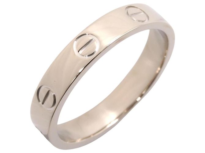 Anillo Mini Love de Cartier en oro blanco de 18K
