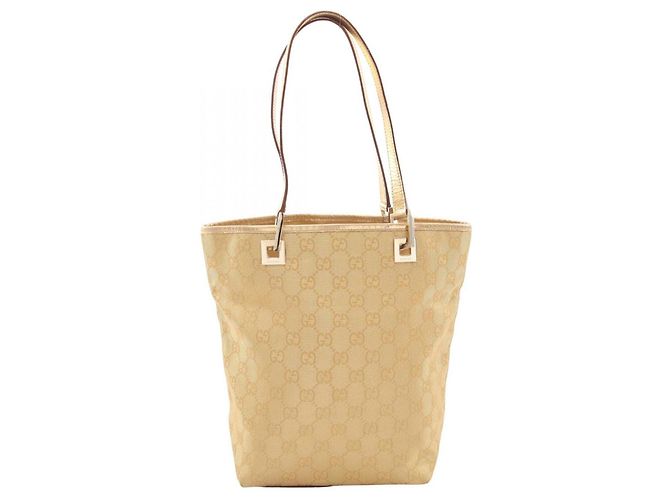 Borsa Tote Gucci GG Canvas D'oro