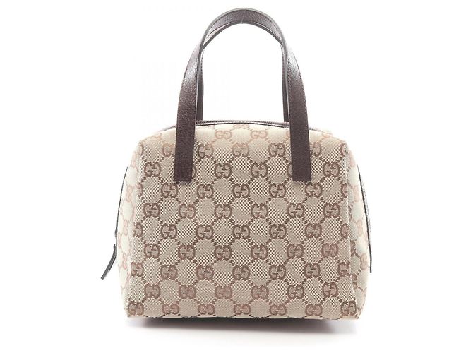 Borsa Gucci GG Canvas Marrone Beige